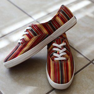 keds original Bohemian Striped Fashion Sneaker